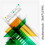 Vector triangle background