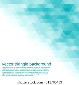 Vector Abstract Geometric Background Stock Vector (Royalty Free ...