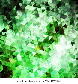 Vector Triangle Background Design