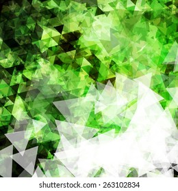Vector Triangle Background Design