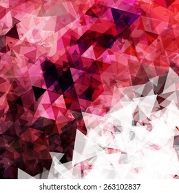 Vector Triangle Background Design