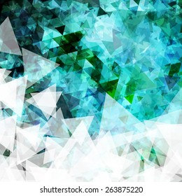 Vector Triangle Background Design