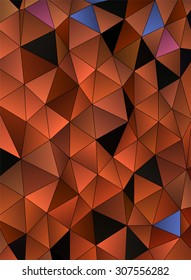 Vector Triangle Background Design
