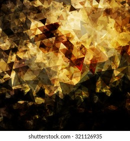 Vector Triangle Background Design