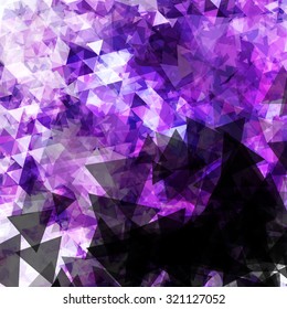 Vector Triangle Background Design