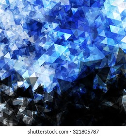 Vector Triangle Background Design