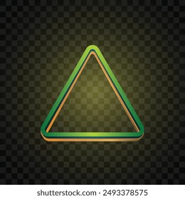 Vector of triangle banner. Simple banner. Futuristic banner set.