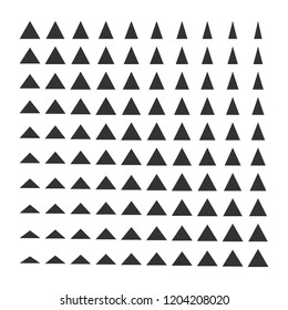 vector triangle black monochrome minimal 