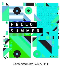 Vector of triangle geometric 3d forms. Modern info banner abstract backgrounds for poster, message presentations or identity layouts. Graphic template and ideas. 
