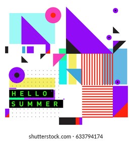 Vector of triangle geometric 3d forms. Modern info banner abstract backgrounds for poster, message presentations or identity layouts. Graphic template and ideas. 