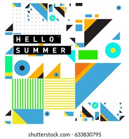 Vector of triangle geometric 3d forms. Modern info banner abstract backgrounds for poster, message presentations or identity layouts. Graphic template and ideas. 