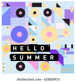 Vector of triangle geometric 3d forms. Modern info banner abstract backgrounds for poster, message presentations or identity layouts. Graphic template and ideas. 