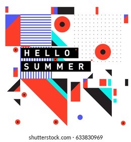 Vector of triangle geometric 3d forms. Modern info banner abstract backgrounds for poster, message presentations or identity layouts. Graphic template and ideas. 