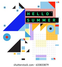 Vector of triangle geometric 3d forms. Modern info banner abstract backgrounds for poster, message presentations or identity layouts. Graphic template and ideas. 