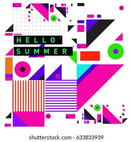 Vector of triangle geometric 3d forms. Modern info banner abstract backgrounds for poster, message presentations or identity layouts. Graphic template and ideas. 