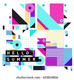 Vector of triangle geometric 3d forms. Modern info banner abstract backgrounds for poster, message presentations or identity layouts. Graphic template and ideas. 