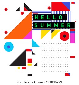 Vector of triangle geometric 3d forms. Modern info banner abstract backgrounds for poster, message presentations or identity layouts. Graphic template and ideas. 