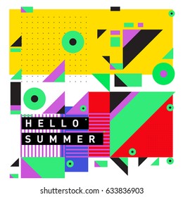 Vector of triangle geometric 3d forms. Modern info banner abstract backgrounds for poster, message presentations or identity layouts. Graphic template and ideas. 