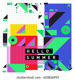 Vector of triangle geometric 3d forms. Modern info banner abstract backgrounds for poster, message presentations or identity layouts. Graphic template and ideas. 