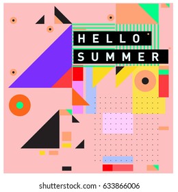 Vector of triangle geometric 3d forms. Modern info banner abstract backgrounds for poster, message presentations or identity layouts. Graphic template and ideas. 