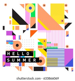 Vector of triangle geometric 3d forms. Modern info banner abstract backgrounds for poster, message presentations or identity layouts. Graphic template and ideas. 