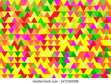 Vector triangle geometric abstract composition background. Retro vector illustration. Ornament illustration. Banner  poster template