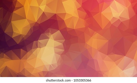 Vector triangle mosaic background with transparencies in dark colors