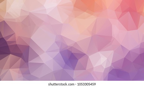 Vector triangle mosaic background with transparencies in dark colors