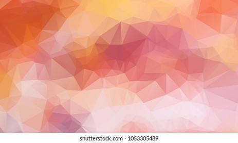 Vector triangle mosaic background with transparencies in dark colors