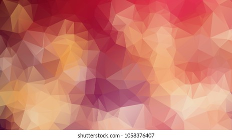 Vector triangle mosaic background with transparencies in dark colors