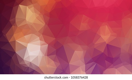 Vector triangle mosaic background with transparencies in dark colors