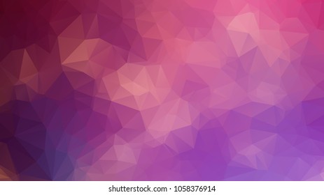 Vector triangle mosaic background with transparencies in dark colors