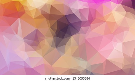 Vector triangle mosaic background with transparencies in dark colors
