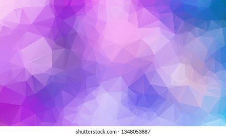 Vector triangle mosaic background with transparencies in dark colors