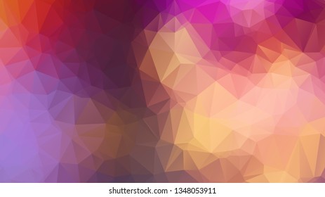 Vector triangle mosaic background with transparencies in dark colors