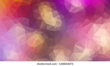 Vector triangle mosaic background with transparencies in dark colors