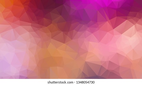 Vector triangle mosaic background with transparencies in dark colors