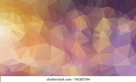 Vector triangle mosaic background with transparencies in dark colors
