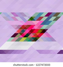 Vector triangle pattern background abstact texture