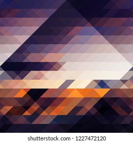 Vector triangle pattern background abstact texture