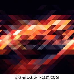 Vector triangle pattern background abstract texture