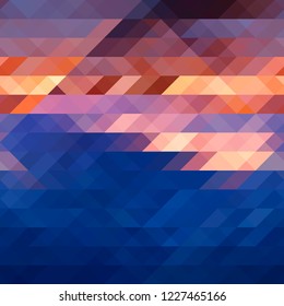 Vector triangle pattern background abstract texture