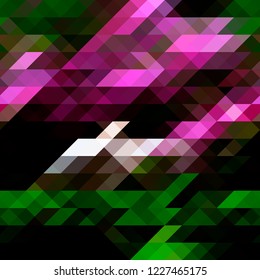 Vector triangle pattern background abstract texture