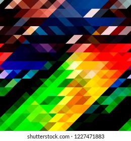 Vector triangle pattern background abstract texture
