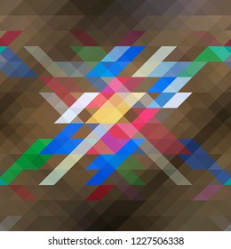Vector triangle pattern background abstract texture