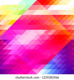 Vector triangle pattern background abstract texture