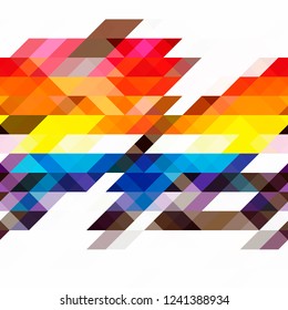 Vector triangle pattern background abstract texture