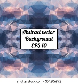 Vector triangle pattern background, triangles background, vector illustration with plenty space for your text. Geometric backdrop. Modern banner design template, vector illustration.
