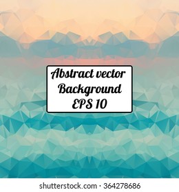 Vector triangle pattern background, triangles background, vector illustration with plenty space for your text. Geometric backdrop. Modern banner design template, vector illustration. 