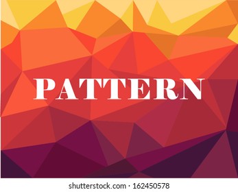 Vector triangle pattern. Geometric abstract texture